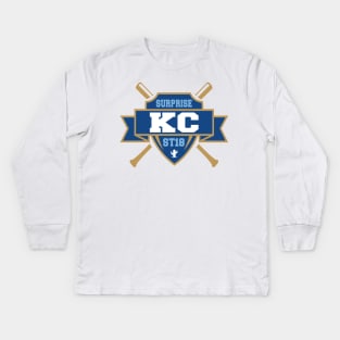 Surprise, Arizona Spring Baseball! Kids Long Sleeve T-Shirt